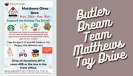 Butler Dream Team Toy Drive